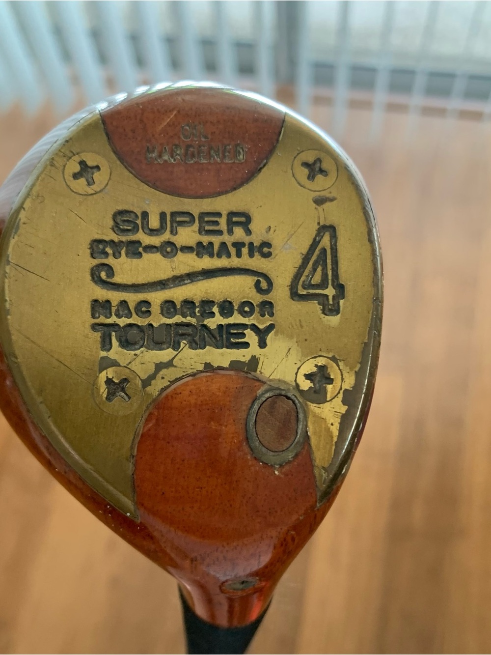 VTG GOLF CLUBS SUPER EYE-O- MATIC MACGREGOR TOURNEY WOODS PERSIMMON STEEL SHAFT - Picture 7 of 16